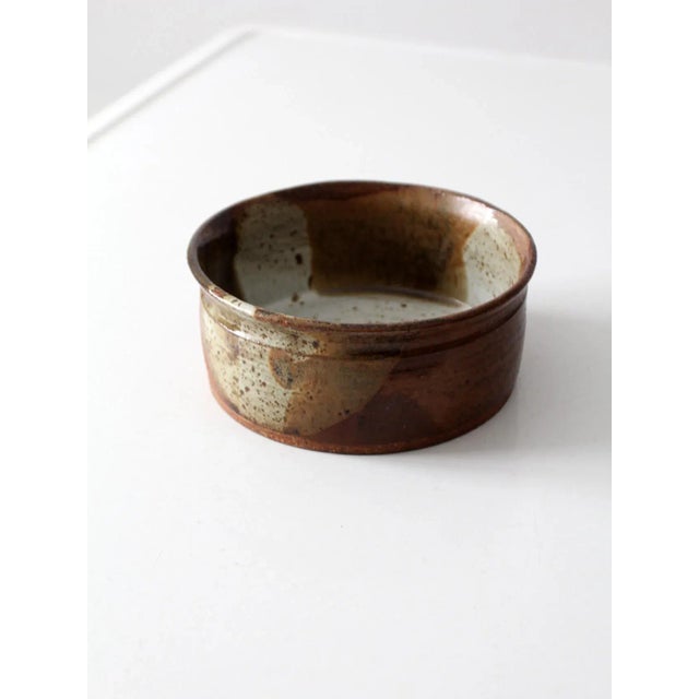 Late 20th Century Vintage Studio Pottery Bowl For Sale - Image 5 of 10