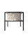 Contemporary Collector Az1 Armchair Douce Folie Grége Fabric and Black Lacquered Metal by Francesco Zonca For Sale - Image 3 of 5
