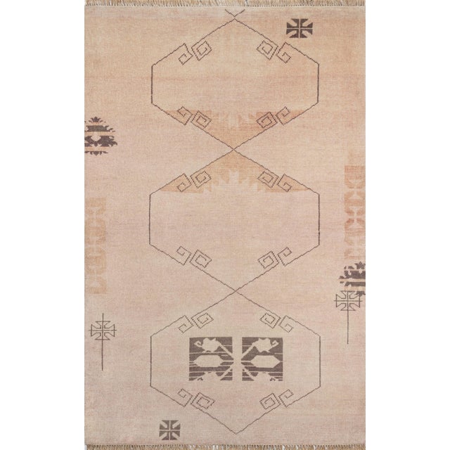 Tanvi Neem Blush 3'6" X 5'6" Area Rug For Sale In Atlanta - Image 6 of 6