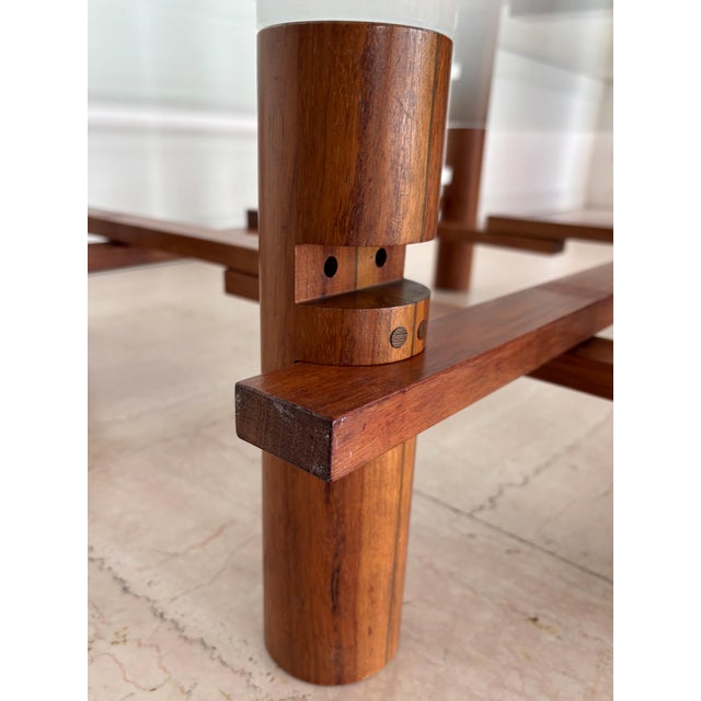 Large Coffee Table by Theodore Waddell for Bernini, Italy, 1970s For Sale - Image 12 of 17