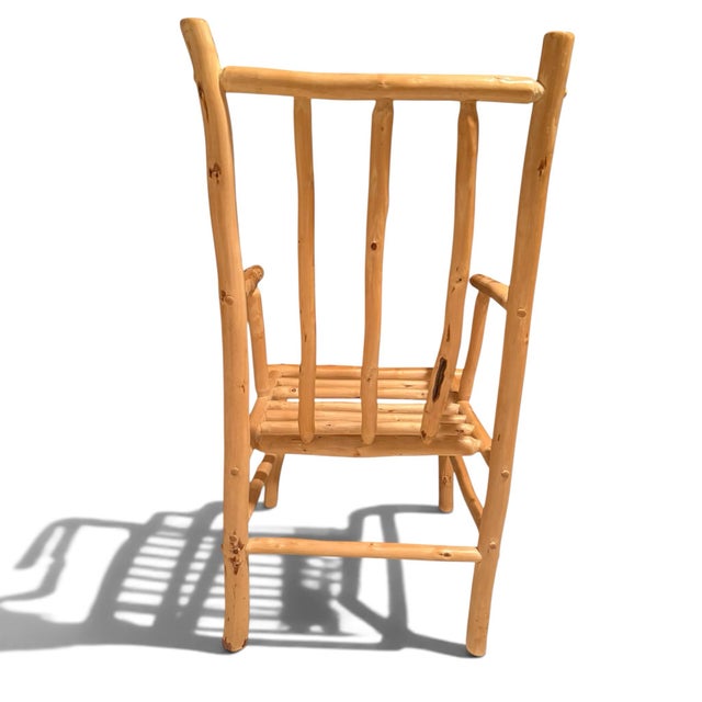 Rustic Branch Dining Chairs- A Set of 5 For Sale In Chicago - Image 6 of 9