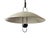 Postmodern Large Black Painted and Perforated Metal Pendant Lamp by Orni Halloween for Artemide, 1970s For Sale - Image 3 of 18