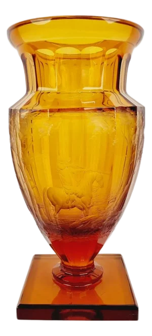 Art Deco Moser Vase from Moser, 1930s