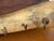 Wood Mid 20th Century Rare Folk Art Horn Wall Key Hook on Wood Plaque For Sale - Image 7 of 9