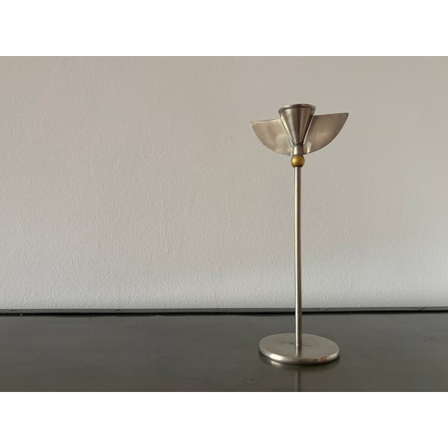 Postmodern Angel Wing Candlestick, 1980s For Sale - Image 6 of 16