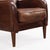 Wood A Pair of Dutch Art Deco Style Leather Club Chairs, C. 1960. For Sale - Image 7 of 8