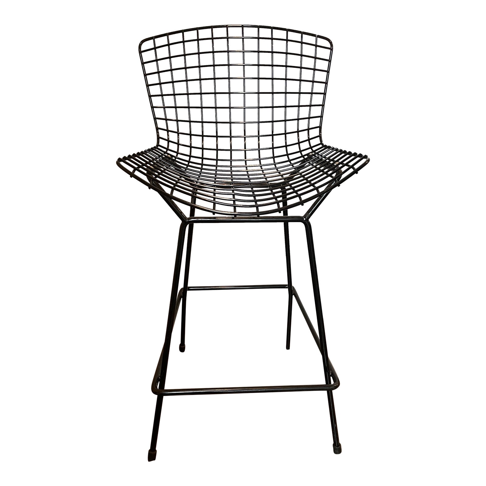 1970s Wire Bar Stool by Harry Bertoia Chairish