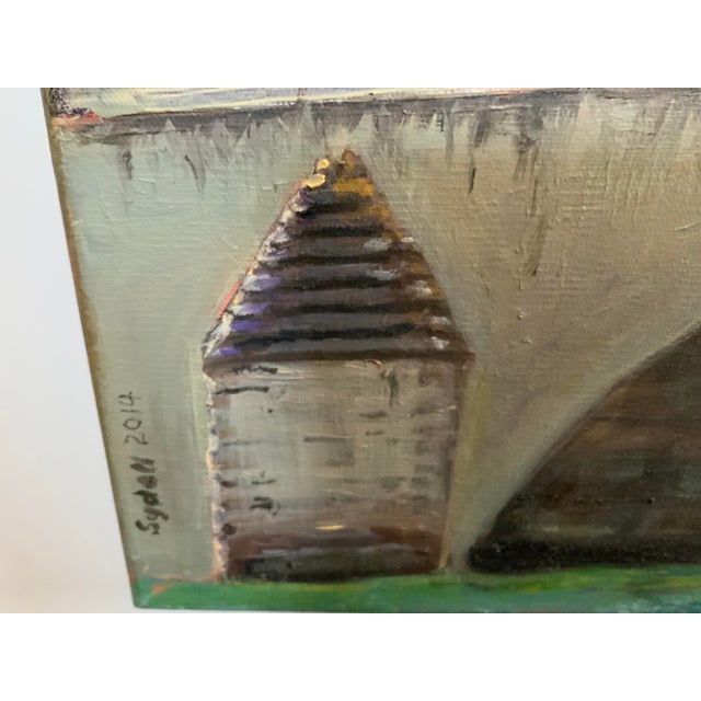 2010s Philip Sydel Paris Painting 2014 For Sale - Image 5 of 7