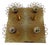 Space Age Gilt Brass Sconce by Joseph Brumberg, Germany, 1960s For Sale