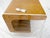 Lucite Base Faux Snake Skin Sculptural Shape One-Drawer Writing Table Desk For Sale - Image 4 of 13