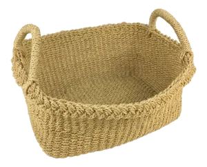 Vintage Sisal Soft Flexible Farmers Basket
