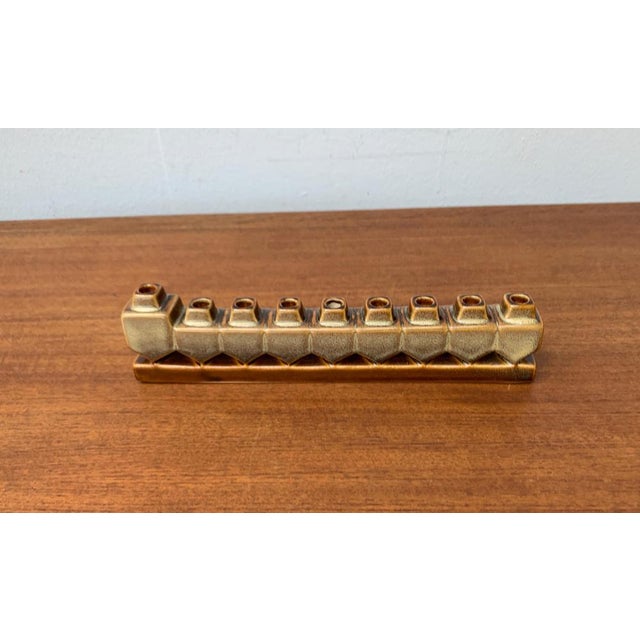 Mid-Century German Studio Pottery Brutalist Candleholder, 1960s For Sale - Image 14 of 18