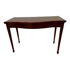 Late 19th Century English Mahogany Console