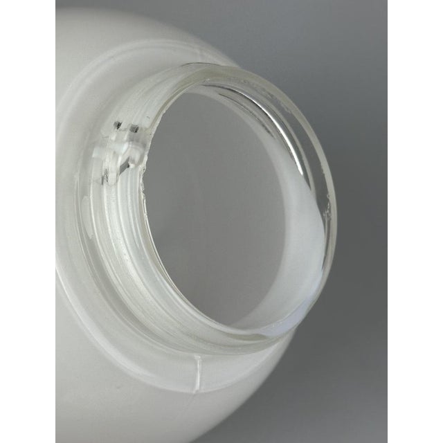 Bauhaus Bauhaus Wall Light in Ceramic Glass, 1950s For Sale - Image 3 of 13