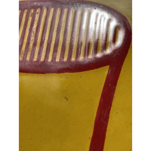 Black Mid-Century English Kodak Advertising Enamel Sign, 1950s For Sale - Image 8 of 11