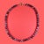 Ajd 23.5 Inch Elegant Raspberry Red Rhodonite Necklace For Sale - Image 4 of 5