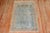 Early 20th Century Ocean Blue Persian Malayer Pictorial Rug - 4'2" x 6'1" For Sale - Image 4 of 7