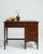 Brown Edwardian Desk With Leather Top For Sale - Image 8 of 10