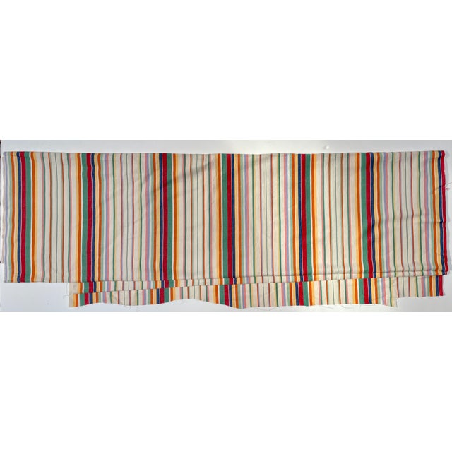 Woven for Ralph Lauren Home, inspired by 1940’s French Riviera beach chairs. Horizontal repeat is 18”. Total of 9.5 yards,...