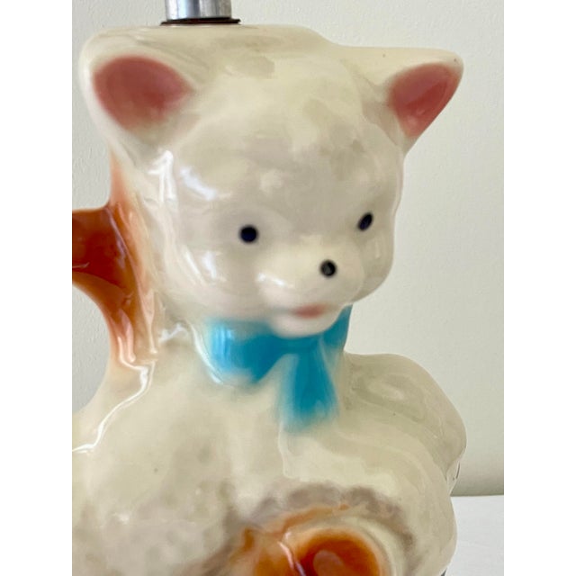 This adorable VINTAGE CERAMIC LAMP WITH LAMB will complete your sweet nursery!