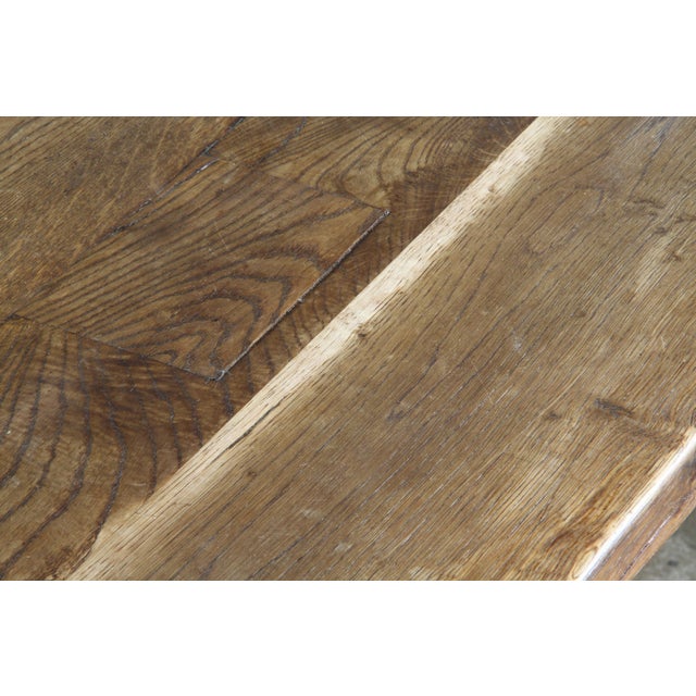 Large Vintage Danish Farmhouse Refectory Table, 1930s For Sale - Image 17 of 18