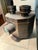 Transport your space back to the early days of home entertainment with this beautiful, early 20th century radio Optican...