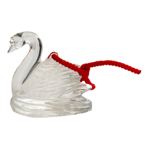 Waterford “Seven Swans a-Swimming” Crystal Ornament – 2001