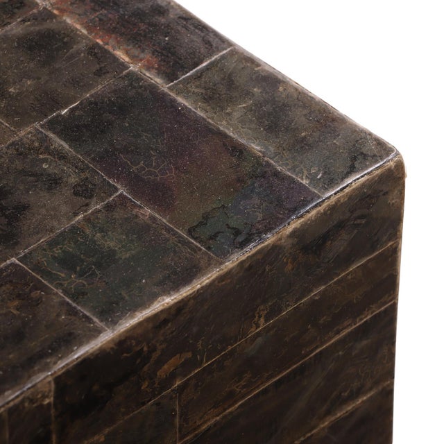 Jean-Michel Frank A Mica Covered Coffee Table in the Manner of Jean-Michel Frank For Sale - Image 4 of 6