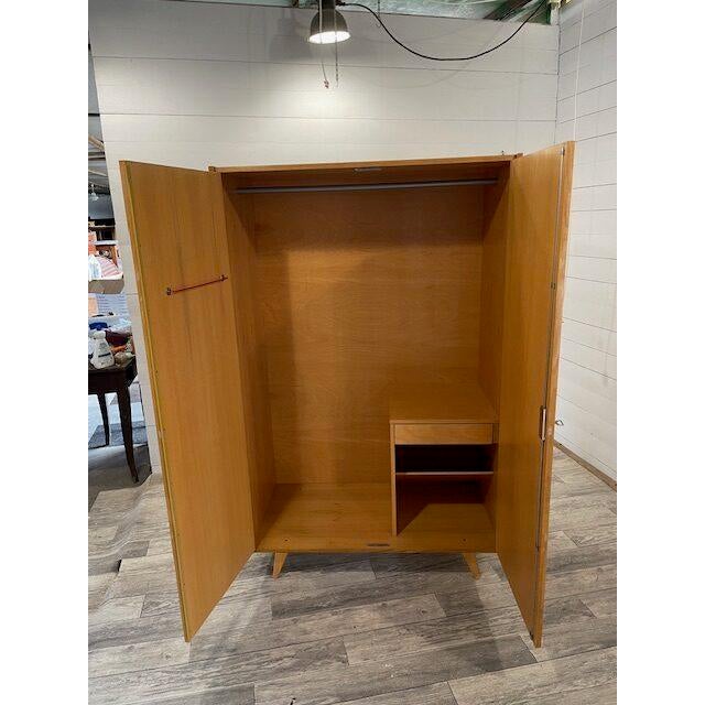 1970s Vintage Two-Door Closet by Jiroutek, 1970 For Sale - Image 5 of 10