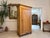 Farmhouse Cabinet in Natural Wood For Sale - Image 3 of 18