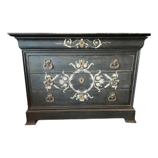 19th Century French Louis Philippe Inlaid Chest For Sale