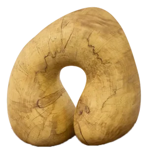 Danish Free Form Sculpture in Maple