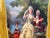 20thC French Louis XVI Gold Beech Scenic Room Divider Screen - 3 Panels For Sale - Image 16 of 18