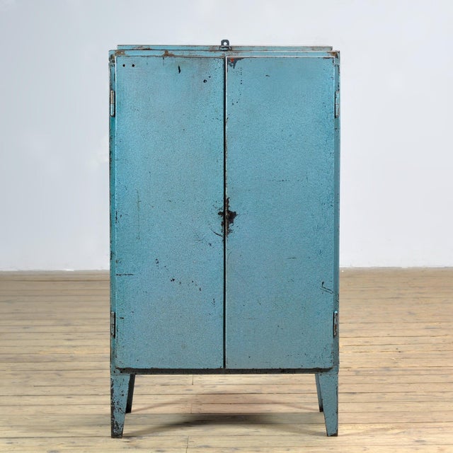 Vintage Industrial Cabinet in Iron, 1970s, in Good conditions. Designed 1970 to 1979