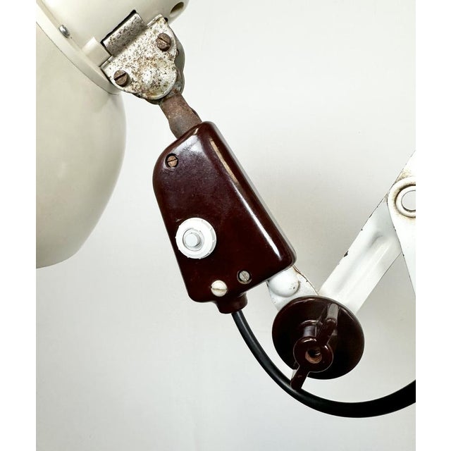 1950s Industrial East German Scissor Lamp from Veb Zweckluchtbau Dresden, 1950s For Sale - Image 5 of 16