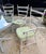 1960s Lee L. Woodard and Sons Iron Dining Set For Sale - Image 5 of 13