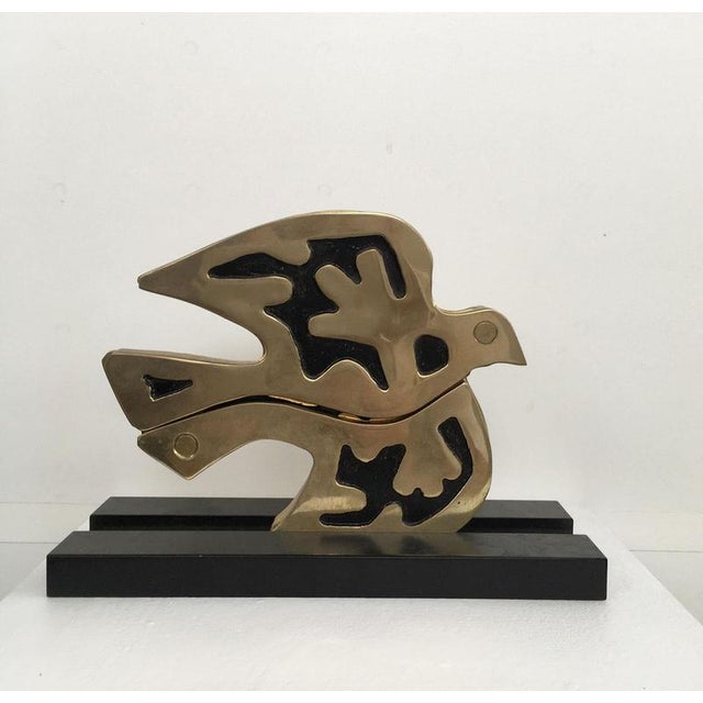 Abstract Painted Metal Colomba Dove, 1980 For Sale - Image 18 of 18
