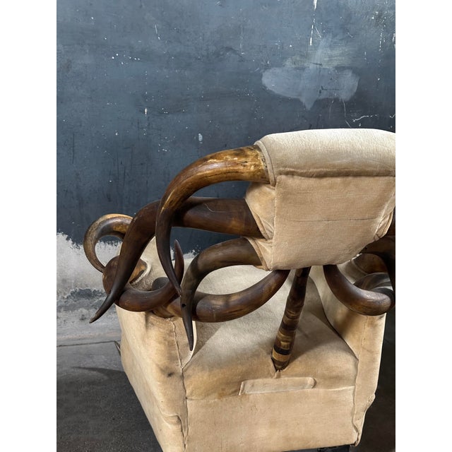 Exceptional 19th Century Horn Lounge Chair For Sale - Image 10 of 10