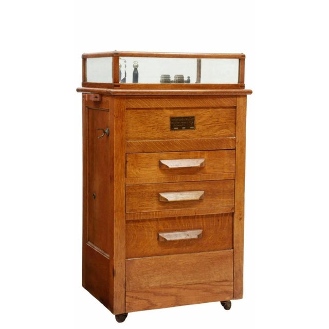 A rare and most unusual Thompson-Plaster Electrical Cabinet, by Physician's Specialty Company, Leesburg, Virginia, United...