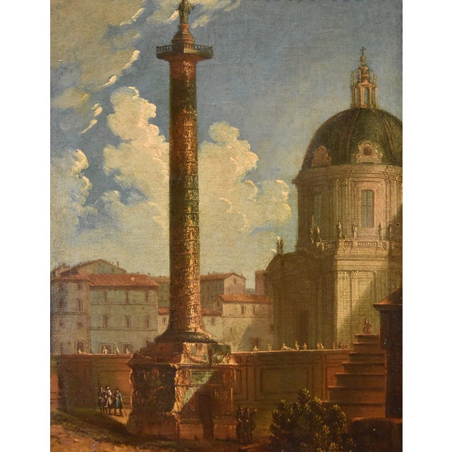 Mid 18th Century Antonio Joli, Views of Rome Landscape, 1740, Oil on Canvas For Sale - Image 5 of 17