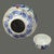Ceramic Vintage Asian Hand Painted Porcelain Chinoiserie Ginger Jar Bird Motif Marked For Sale - Image 7 of 9