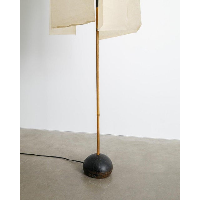 1970s Mid-Century Modern L1 + BB3 Floor Lamp by Isamu Noguchi & Ozeki Gifu, 1970s For Sale - Image 5 of 10