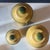 Yellow Vintage Lou Pignatier French Provençal Ceramic Canister Set For Sale - Image 8 of 9
