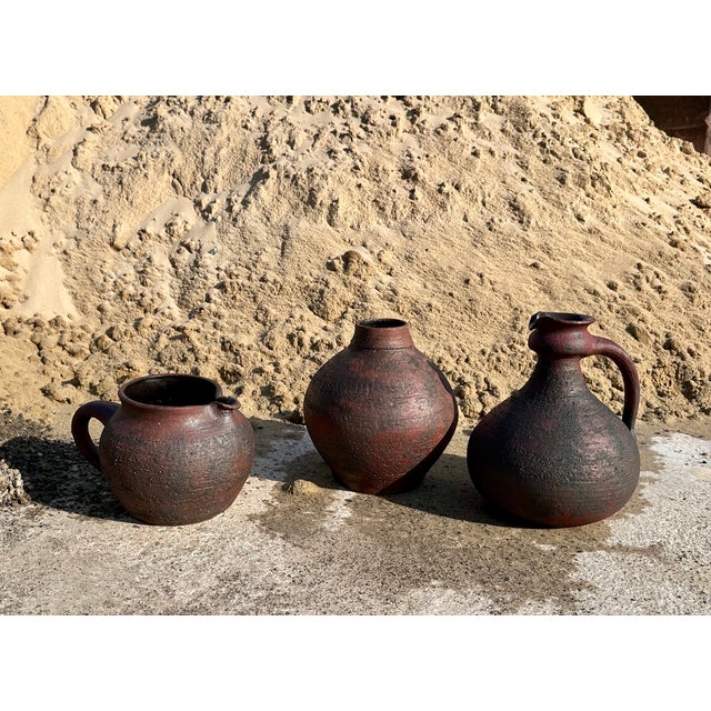 Large Studio Ceramic Art Jug Vase by Gerhard Liebenthron, West-Germany, 1976 For Sale - Image 17 of 18