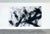 Painted whilst the artist was in a manic phase by throwing black paint energetically with an old mop. A continuation of...