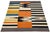 Contemporary Geometric Wool Kilim Rug – Mid-Century Modern Abstract Flat-Weave For Sale - Image 11 of 12