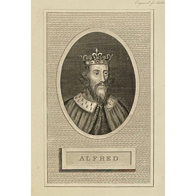 1793 English King Portrait Engravings - a Pair For Sale - Image 4 of 7