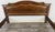 Vintage French Style King Size Bed Frame in Oak For Sale - Image 9 of 13