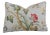French Country Designer Clarence House Floral Peony Trail Flower Feather/Down Pillow For Sale - Image 3 of 7