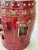 Ruby Red Vintage Oxblood Red Chinese Ceramic Glazed Garden Stool With Pierced Detailing For Sale - Image 8 of 12